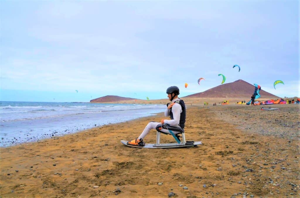 Adapted Kitesurfing