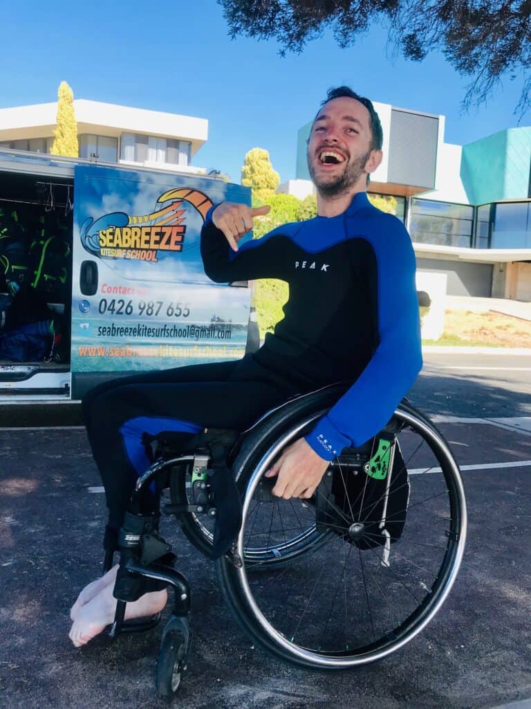 Adapted Kitesurfing Disabled Kitesurfing